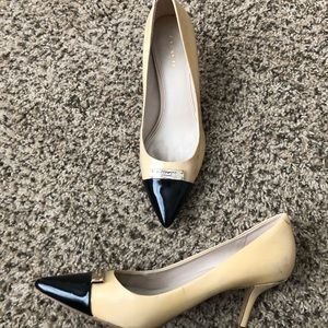 Two tone classy Coach heels